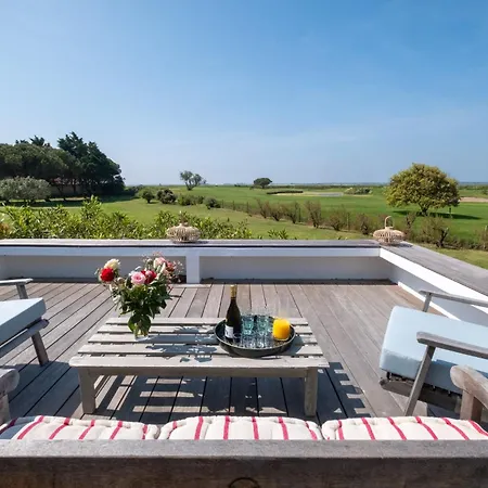 Maison De Famille Donnant Sur Le Golf Et Le Fier D'ars Dans Un Parc De 7500m2 فيلة Les Portes-en-Re